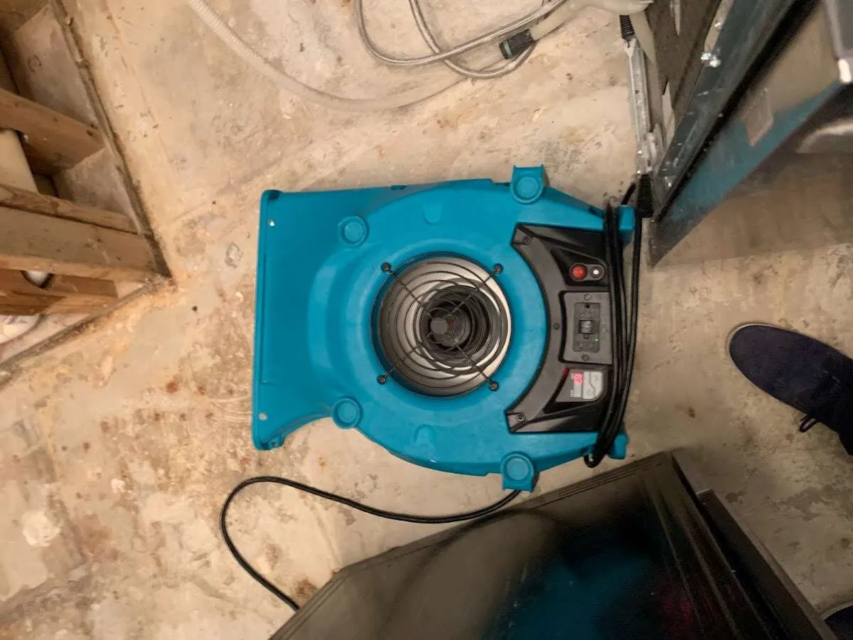 Air mover drying equipment for Mold Remediation & Removal in Keyport